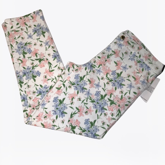 Calvin Klein High-Rise Straight Floral Women’s Jeans/Pants - 6 - Picture 8 of 15